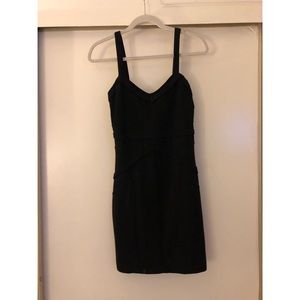 Black cocktail dress